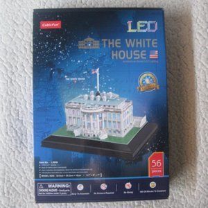 CubicFun The White House Architecture Model LED 3D Puzzle